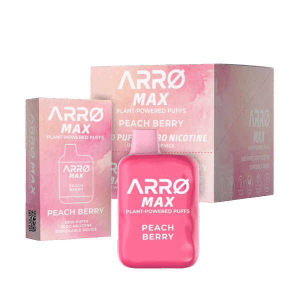 ARRØ MAX – Strawberry Kiwi (5,000 Puffs) Plant Powered Aromatherapy Device