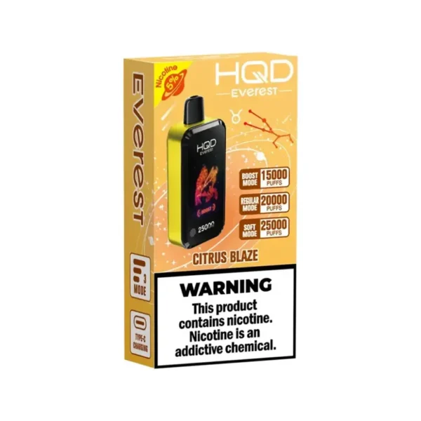 HQD CUVIE EVEREST 25K Vape - Image 7