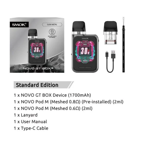 SMOK Novo GT Box 30W Pod Kit - Image 3